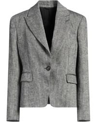 Brunello Cucinelli - Blazer Linen, Ecobrass - Lyst