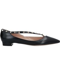 Valentino Ballet Flats - Black