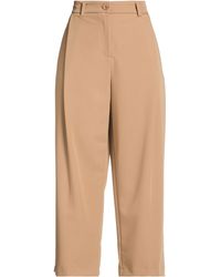 Imperial - Camel Pants Polyester, Viscose, Elastane - Lyst