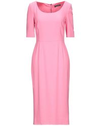Dolce & Gabbana - Midi Dress - Lyst