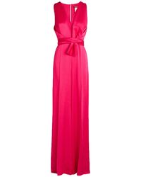 Max Mara - Fuchsia Jumpsuit Acetate, Viscose - Lyst