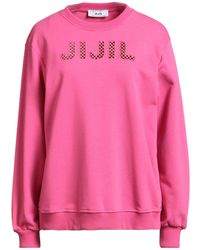 Jijil - Fuchsia Sweatshirt Cotton, Polyester - Lyst