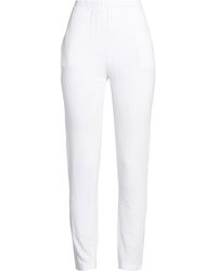 120% Lino - Pants Linen, Elastane - Lyst