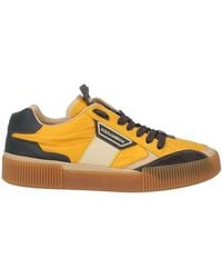 Dolce & Gabbana - Sneakers Leather, Textile Fibers - Lyst