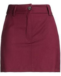 Dixie - Burgundy Shorts & Bermuda Shorts Polyester, Viscose, Elastane - Lyst