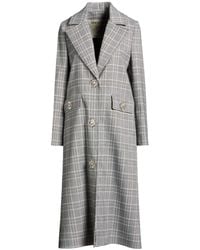 Shirtaporter - Coat Polyester, Viscose, Polyamide, Elastane - Lyst