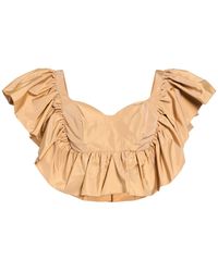 NUALY - Top Acrylic, Polyester - Lyst
