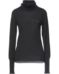 Fred Perry Turtleneck - Black