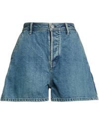 Jil Sander - Denim Shorts Cotton, Ovine Leather - Lyst