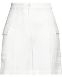 Caractere - Shorts & Bermuda Shorts Viscose, Linen - Lyst