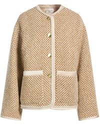 forte_forte - Jacket Synthetic Fibers, Cotton, Wool, Metallic Polyester, Acrylic - Lyst