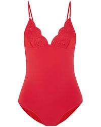 Stella McCartney Maillot une pièce - Rouge