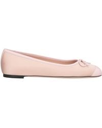 Bally - Ballet Flats Leather, Polyester - Lyst