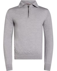 Herno - Resort Light Sweater Virgin Wool - Lyst