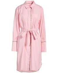 Burberry - Midi Dress Cotton, Elastane - Lyst