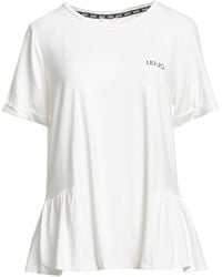 Liu Jo - T-Shirt Cotton, Elastane - Lyst