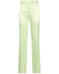 EUREKA by BABYLON - Lime Pants Polyamide, Cotton, Elastane - Lyst