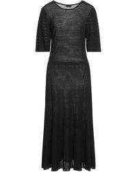 Elisabetta Franchi - Midi Dress Viscose, Polyester, Metallic Fiber - Lyst