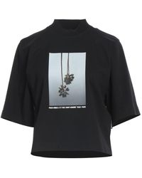 Palm Angels - Camiseta negra con estampado gráfico - Lyst
