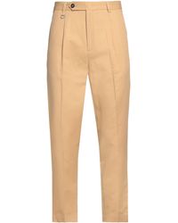 Paolo Pecora - Pantalone Tessuto Sand Pants Cotton, Linen, Elastane - Lyst