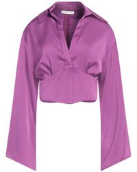 SILENCE LIMITED - Mauve Top Polyester - Lyst