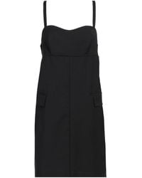 8pm - Mini Dress Polyester, Wool, Elastane - Lyst