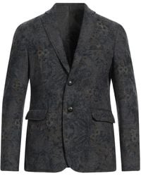 Messagerie - Charcoal Blazer Wool, Polyester - Lyst