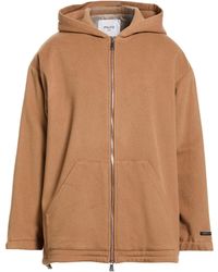 Paltò - Camel Jacket Virgin Wool, Polyamide, Cashmere - Lyst