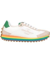 Ferragamo - Iggy Rainbow-sole Sneakers - Lyst