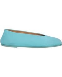 Marsèll - Calfskin Square-Toe Ballet Flats - Lyst
