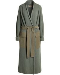 Gentry Portofino - Military Coat Virgin Wool, Cashmere - Lyst