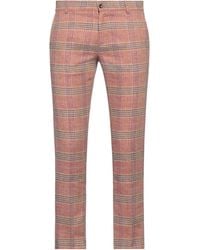 Daniele Alessandrini - Brick Pants Polyester, Linen - Lyst