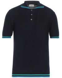 Altea - Midnight Polo Shirt Cotton - Lyst