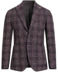 L.B.M. 1911 - Blazer Cotton, Wool, Polyester, Acrylic, Polyamide - Lyst