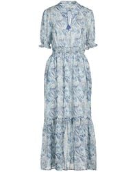 Really Wild Clothing - Sky Maxi Dress Silk - Lyst