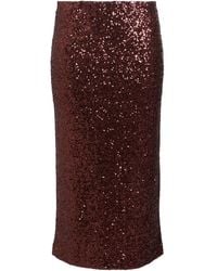 Ottod'Ame - Midi Skirt - Lyst
