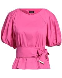 Liu Jo - Top Cotton, Polyamide, Elastane - Lyst