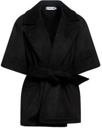 Please - Coat Polyester, Viscose - Lyst
