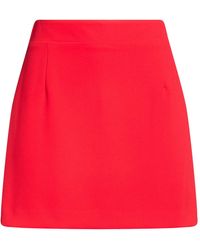 SOLOTRE - Mini Skirt Polyester - Lyst