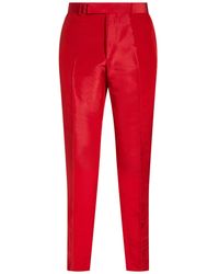 dunhill - Pants Mulberry Silk - Lyst