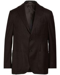 Caruso - Dark Blazer Wool - Lyst