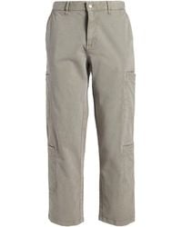 Represent - Khaki Pants Cotton, Elastane - Lyst