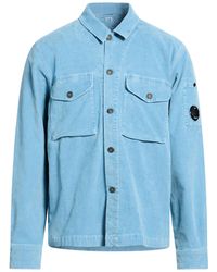 C.P. Company - Shirt Cotton, Elastane - Lyst