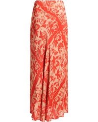 Ottod'Ame - Maxi Skirt Viscose - Lyst