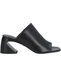 Jil Sander - Sandals Leather - Lyst