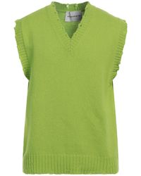 Amaranto - Lime Sweater Wool, Cashmere - Lyst