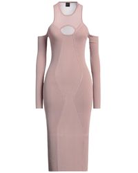 Pinko - Midi Dress Viscose, Polyamide, Elastane - Lyst