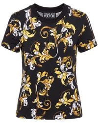 Versace Jeans Couture - T-Shirt Cotton - Lyst
