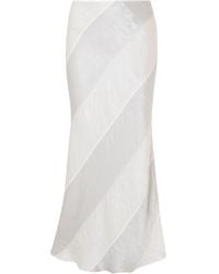 Georgia Alice Long Skirt - White
