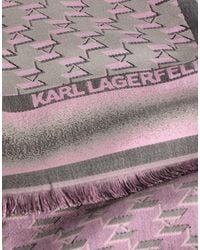 Karl Lagerfeld Sciarpa - Grigio